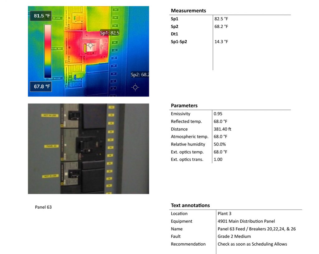 Infrared Thermography Jasper Electric Motors in Jasper, IN